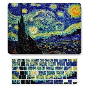 MacBook Pro 16" Case - Model 2141 (Year 2019) - Image of "The Starry Night"